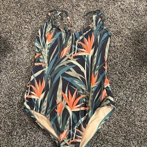 Tropical Print Woman’s Swimsuit